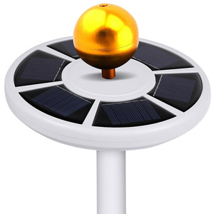 Solar Camping <b>Light</b> Outdoor Tent Lamp Led Wall Mount <b>Waterproof</b> 6mm Bulb Flagpole <b>Light</b> - Product Image 3