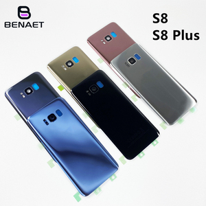 Couvercle arrière de la batterie de remplacement pour <span class=keywords><strong>samsung</strong></span> <span class=keywords><strong>S8</strong></span> <span class=keywords><strong>S8</strong></span> Plus Nouveau boîtier d'origine Couvercle arrière en verre - Product Image 2
