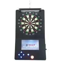 Machine à fléchettes électronique portable en métal de haute qualité pour adultes, jeu d'intérieur, fléchettes anglaises pour bar et salle de jeux