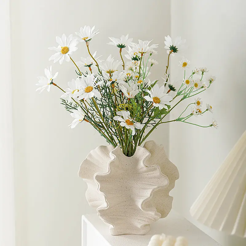 Jinmai Fabrik Töpferei Vasen Dekorationsprodukt Keramik und Porzellan Vasen Kunst weiße Vase