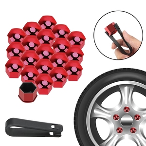 Écrous <span class=keywords><strong>de</strong></span> <span class=keywords><strong>roue</strong></span> <span class=keywords><strong>de</strong></span> voiture universel, 2 pièces, <span class=keywords><strong>21mm</strong></span> <span class=keywords><strong>de</strong></span> Protection Anti-rouille, vis <span class=keywords><strong>de</strong></span> moyeu <span class=keywords><strong>de</strong></span> voiture, Anti-poussière, 20 pièces - Product Image 4