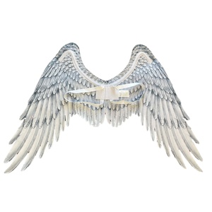 Sıcak satış üç renk şeytan kanatları melek kanatları kostüm aksesuarları rol oynamak için cadılar bayramı partisi - Product Image 6