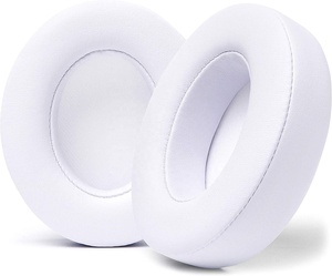 Coussinets d'oreille de remplacement en cuir souple et <span class=keywords><strong>mousse</strong></span> à mémoire de forme respirante pour <span class=keywords><strong>Studio</strong></span> 2 et <span class=keywords><strong>3</strong></span> - Product Image 4