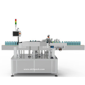 Machine d'étiquetage rotative automatique à grande vitesse pour flacons et bouteilles rondes SKILT Electric Motor PLC - Product Image 6