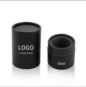 Cylinder Clear Glass 30ml 50ml 100ml Luxury <b>Perfume</b> <b>Bottle</b> with Screen Printing Custom Logo Pump Sprayer <b>Sample</b> Available - Product Image 3