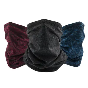 Cold Weather Scarf Windproof Face Mask Cover Neck Warmer Winter Face Cover Tube Balaclavas Soft Fleece Neck Gaiter