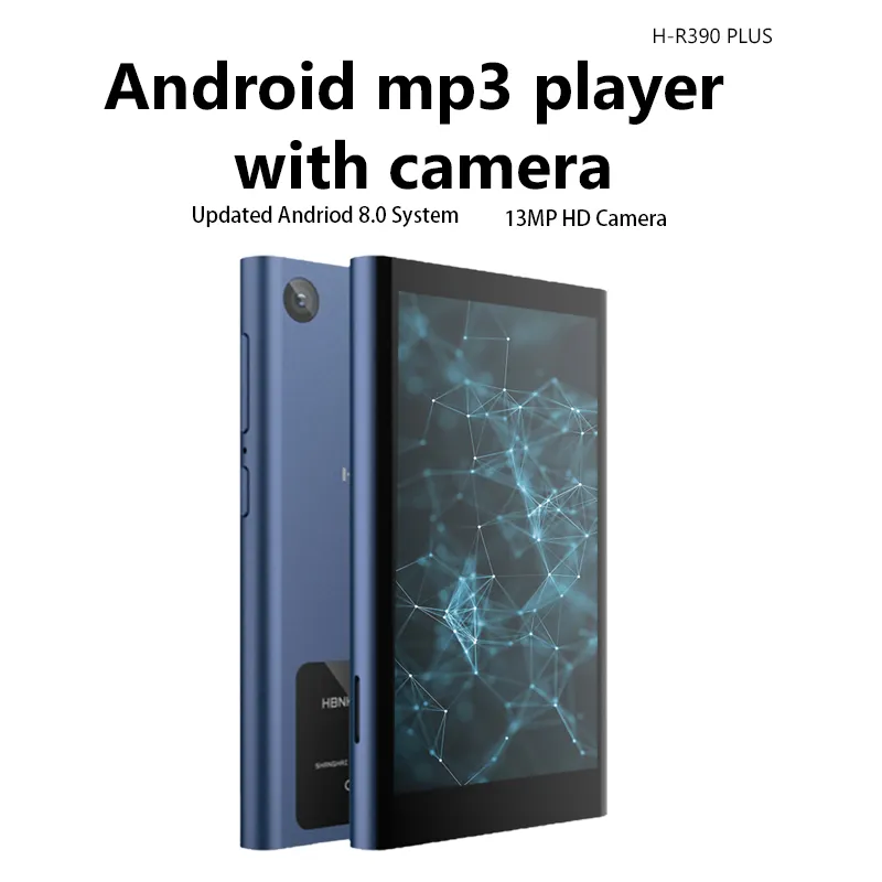 Mp3 Speler Met Scherm Wifi Mp5 Speler Kit Box Draagbare Walkman Met Fm Radio Video Opname Bt Muziekspeler