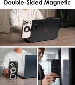 Regalos Promocionales, Accesorios para Consumidores, Organizador de Teléfono con Anillo de Doble Cara Estable, Soporte Magnético Giratorio Omnidireccional para Teléfono - Product Image 6