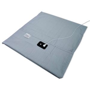 Funda de Almohada Rectangular Antiestática de Algodón Orgánico de Alta Calidad con Fibra de Plata, Diseño a Rayas, Tejida y Bordada, Protección EMF - Product Image 3
