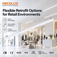 Kit de conversion LED CCT commutable magnétique pour rénovation flexible des bâtiments commerciaux et publics