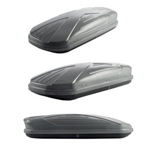 TIROL 450L 173*81*38CM Both Sides Load Unload U-bolt Fastening Car Rooftop Cargo Carrier Hard Shell Roof Boxs