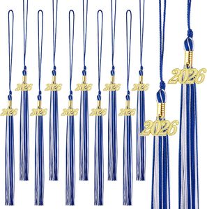 Llavero con borlas <span class=keywords><strong>para</strong></span> toga <span class=keywords><strong>de</strong></span> graduación 2026, dije dorado del año, accesorios <span class=keywords><strong>para</strong></span> ceremonias académicas <span class=keywords><strong>de</strong></span> graduación universitaria y doctorada - Product Image 5