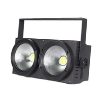 République centrafricaine Matrix Blinder 2 yeux 2x100W COB LED lumière de scène blanc chaud froid 2in1 Disco Blinders DMX512 contrôle