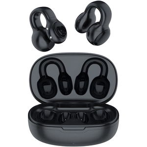 Écouteurs à pince M30 Écouteurs à conduction osseuse Contrôle tactile étanche Microphone intégré pour <span class=keywords><strong>IPhone</strong></span> <span class=keywords><strong>Samsung</strong></span> - Product Image 1