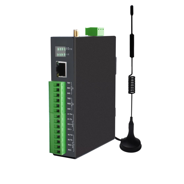 Industrial 4G LTE Gateway, RS485 to 4G Modbus RTU/TCP Converter