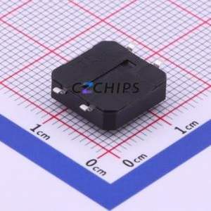 TS-1103S-C-B Tactile Switch SMD-4P,12x12mm Switch Single Pole Single Throw Round Button 2.6N Vertical Mount - Product Image 2