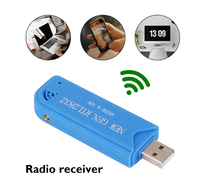 Récepteur TV USB 2.0 DAB FM RTL2832U R828D SDR RTL A300U 25 MHz-1760 MHz, tuner de fréquence avec antenne