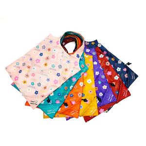 Cute and Simple Recycled Shopping Ripstop Custom Nylon Bag Polyester Waterproof Grocery Bags Reusable <b>Foldable</b> Shopping Bags - Product Image 1