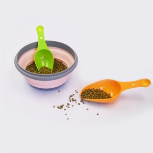 Cuchara de hielo de plástico, accesorio de cocina, <span class=keywords><strong>dos</strong></span> cucharas medidoras, taza medidora - Product Image 4