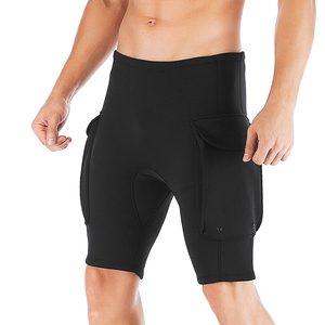 Pantalones de buceo de neopreno para hombre con bolsillos laterales dobles Pantalones de neopreno largos y cortos - Product Image 6