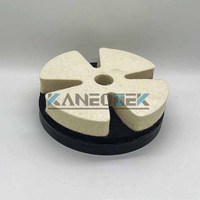 KANEOTEK Disque de polissage en laine super brillante pour carreaux de pierre