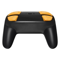 EXtremeRate Attention Jaune Réparation ABXY D-pad ZR ZL L R Clés DIY Remplacement Ensemble Complet Boutons pour Nintendo Switch Pro Controller