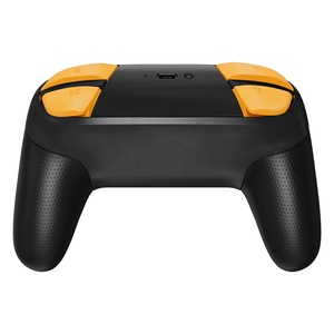 EXtremeRate Caution Yellow Repair ABXY D-pad ZR ZL L R Keys DIY Replacement Full Set Buttons for Nintendo Switch Pro Controller - Product Image 5