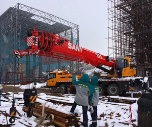 Longueur du bras de 28,1 <span class=keywords><strong>m</strong></span>, capacité maximale de 12 t. Grue de camion STC120T4 à capacité de levage élevée - Product Image 2