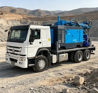 Machine de forage de puits montée sur camion, haute efficacité, prix usine, 300 m, pour puits d'eau, avec garantie gratuite