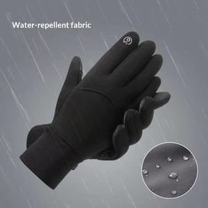 Gants de cyclisme d'hiver imperméables pour hommes et femmes, compatibles écran tactile, thermiques, pour vélo et <span class=keywords><strong>moto</strong></span>, protection intégrée - Product Image 3