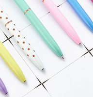 Stylo bille en métal creux en forme de cœur, personnalisable avec logo, prix abordable, mignon, esthétique, durable, à clic, pour étudiants, cadeaux de bienvenue élégants