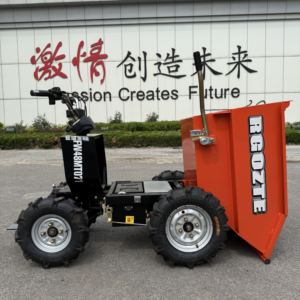 Điện barrow/Dumper bánh Điện Mini Xe tải phù hợp cho khu vườn, trang trại, và chuồng để bán - Product Image 5