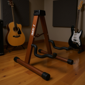 Soporte Doble para Guitarra DB 5 CORE, Ajustable, Resistente, Plegable, Universal, para Guitarra Acústica, Eléctrica, Bajo y Mandolina - Product Image 2