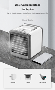 <span class=keywords><strong>Portable</strong></span> 300ml ménage salon rafraîchissant ventilateur de refroidissement <span class=keywords><strong>liquide</strong></span> électrique bas ventilateur de <span class=keywords><strong>refroidisseur</strong></span> d'air Mobile pour voiture utilisation extérieure Chine - Product Image 3