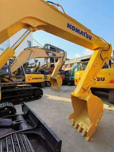 Mini-excavatrice compacte Komatsu de 6,8 tonnes, faible nombre d'heures de fonctionnement, excavatrice sur chenilles d'occasion, moteur, boîte de vitesses, pompe à engrenages, modèle 2021 - Product Image 3