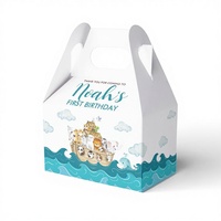 Elegantes Cajas de Regalo para Boda con Diseño de Campanilla Azul - Materiales Reciclados, Personalizables, Ecológicos, Biodegradables, con Relieve de Forma Especial
