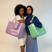 Sac fourre-tout de plage réutilisable en EVA, grande capacité, imperméable, lavable, durable, pour femmes, natation, voyage, extérieur, été, 1300g