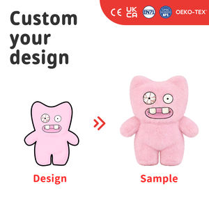 Nouvelle conception personnalisée : Jouet en peluche monstre rigolo et couineur, animal en peluche mignon et unique, respectueux <span class=keywords><strong>de</strong></span> <span class=keywords><strong>l</strong></span>'environnement, avec votre logo personnalisé - Product Image 6