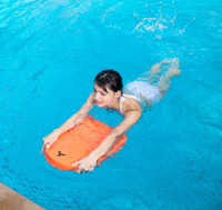 Planche de natation motorisée étanche IPX8 pour enfants, avec logo personnalisé, pour l'école de natation, jouet aquatique d'été