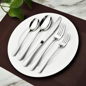 Cubiertos Modernos de Acero Inoxidable a Bajo Precio, Juego de Cubiertos con Cucharas, Tenedores y Cuchillos para Fiestas y el Hogar - Product Image 6