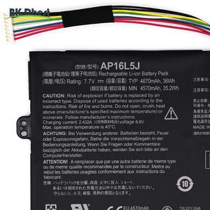 BK-dbest 35.2Wh AP16L5J 4570มิลลิแอมป์ชั่วโมงแบตเตอรี่แล็ปท็อป AP16L8J สำหรับ ACER <span class=keywords><strong>Spin</strong></span> 1 SP111 Swift 5 SF514-52T <span class=keywords><strong>TravelMate</strong></span> TMX514 X514-51-5661 - Product Image 3