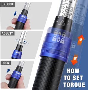 9pcs 72 Dente 10 ~ 60 N/m 3/8-polegada chave de catraca Telescópica Drive Soquete catraca Drive Clique Torque <span class=keywords><strong>Wrench</strong></span> tool set - Product Image 3