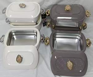 Ensemble de contenants de stockage alimentaire multi-tailles <span class=keywords><strong>3L</strong></span> 4L 5L Pots en acier inoxydable ABS pour tous les besoins de la cuisine - Product Image 6