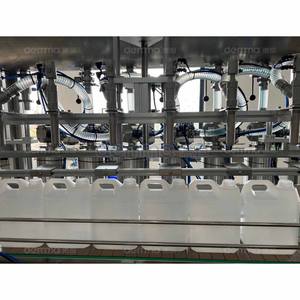 Ligne de production automatique à 6 têtes de remplissage et 4 roues de bouchage avec commande servo - Product Image 4