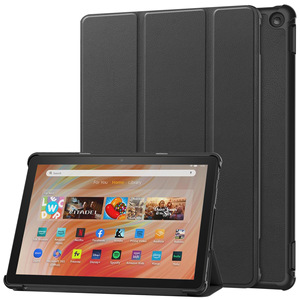 Housse de protection pour tablette intelligente en cuir PU de luxe Flip Stand Funda pour <span class=keywords><strong>Amazon</strong></span> Fire <span class=keywords><strong>HD</strong></span> 10 2023 - Product Image 1