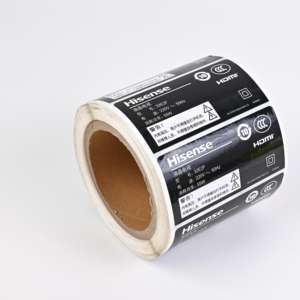 Tem nhãn decal vinyl tự dính, chống dầu, bền, chống thấm nước, in cuộn, dùng để đóng gói - Product Image 4