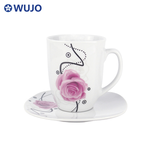 Bộ Đồ Ăn Nhà Bếp Bằng Sứ Hình Vuông Màu Trắng Bộ Đồ Ăn 20 Món Bộ Đồ Ăn Bằng Sứ Bán Buôn - Product Image 3