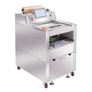 Autompack ATM-168 New Condition Food Application Fresh Fruit Vegetable Meat Cling Film Stretch Film Food Tray Packaging Machine