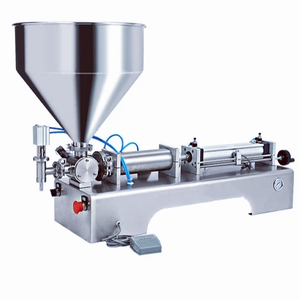 Machine de remplissage semi-automatique professionnelle à tête unique pour sauces, crèmes et pâtes de poulet - Product Image 3