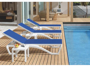 Chaise longue moderne en <span class=keywords><strong>plastique</strong></span> pour l'extérieur Chaise longue pour hôtel Mobilier de <span class=keywords><strong>jardin</strong></span> Piscine au bord de la piscine Plage Chaise longue - Product Image 5